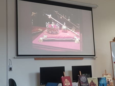 Wyjście z klasa 2TIP do biblioteki Filii nr 7 WIMBP w Rzeszowie