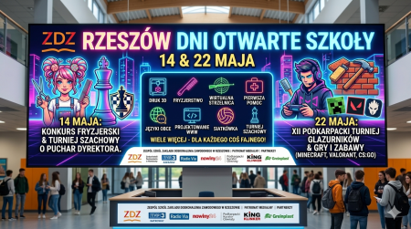 Twoja przyszłość zaczyna się tutaj! Odkryj pasję w ZDZ Rzeszów